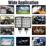 20PCS 4-Inch LED Work Light Bar for Trucks