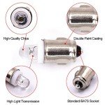 YnGia BA7S LED Dashboard Light Bulbs - 10PCS