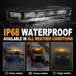 16.5" Magnetic Emergency Strobe Light for Vehicles