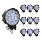 10PCS 42W LED Work Lights for Trucks and Off-Road