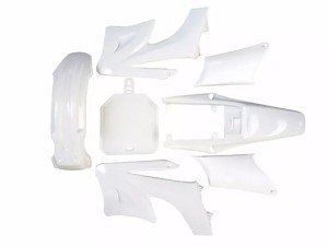 TianDiPRO White Fairing Kit for Apollo Dirt Bikes