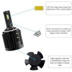 KITOCARTOP 90W LED Headlight Bulbs for VW Models