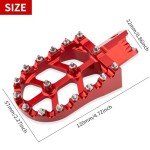 Aluminum Foot Pegs for CRF & XR Dirt Bikes