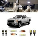 White LED Interior Light Kit for Silverado/Sierra