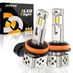 IVOTOW H11 Fog Light Bulbs – 600% Brighter