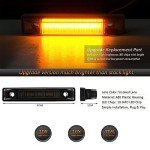 Smoked Lens LED Fender Flare Marker Lights