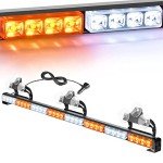Nilight 35-Inch Traffic Advisor Strobe Light Bar