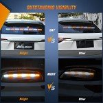 Nilight 35-Inch Traffic Advisor Strobe Light Bar