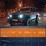 Nilight 35-Inch Traffic Advisor Strobe Light Bar