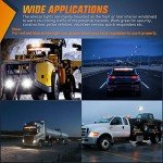 Nilight 35-Inch Traffic Advisor Strobe Light Bar
