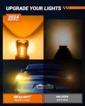 SEALIGHT Amber LED Turn Signal Bulbs - 2 Pack