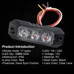 3 LED Strobe Lights for Cars and Trucks
