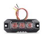 3 LED Strobe Lights for Cars and Trucks