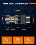 SEALIGHT Amber LED Turn Signal Bulbs - 2 Pack