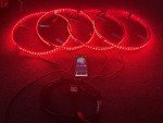 4PCS RGB LED Wheel Ring Lights with App Control