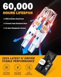 Auxbeam 3157 Amber Yellow LED Turn Signal Bulbs
