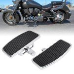 Adjustable Motorcycle Footboards for Yamaha, Honda, Suzuki
