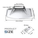 Adjustable Motorcycle Footboards for Yamaha, Honda, Suzuki