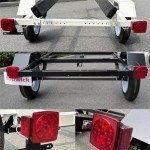 LED Red Tail Light Kit for Trailers and Vehicles
