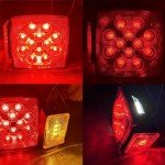 LED Red Tail Light Kit for Trailers and Vehicles
