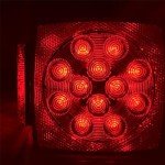 LED Red Tail Light Kit for Trailers and Vehicles