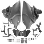 MT09 Belly Pan Spoiler Engine Guard - Matte Black