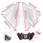 MT09 Belly Pan Spoiler Engine Guard - Matte Black