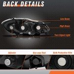 Toyota Corolla Headlight Assembly 2003-2008 Pair