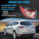 Chevy Traverse Left Tail Light Assembly 2013-2017