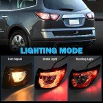 Chevy Traverse Left Tail Light Assembly 2013-2017