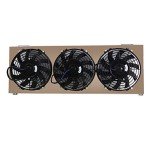 Alloyworks Aluminum Radiator Shroud with 3 Fans