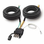 32FT 4 Pin Trailer Wiring Harness Kit