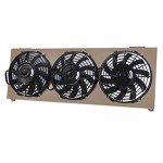 Alloyworks Aluminum Radiator Shroud with 3 Fans
