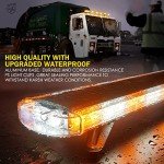 Xprite 48 Inch LED Emergency Strobe Light Bar
