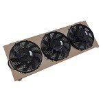 Alloyworks Aluminum Radiator Shroud with 3 Fans