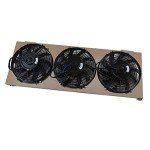 Alloyworks Aluminum Radiator Shroud with 3 Fans