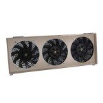 Alloyworks Aluminum Radiator Shroud with 3 Fans