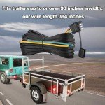32FT 4 Pin Trailer Wiring Harness Kit