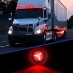 12 Pcs LED Trailer Marker Lights - Amber & Red