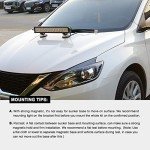 Nilight Magnetic Base LED Light Bar Mounts