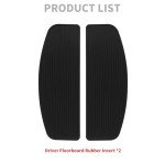 Harley Motorcycle Front Rubber Floorboard Foot Pegs