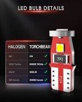 Torchbeam 194 T10 LED Bulbs - Pack of 10