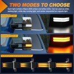 Nilight Switchback Side Mirror Turn Signal Lights