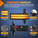 Nilight Switchback Side Mirror Turn Signal Lights