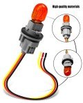 Headlight Turn Signal Bulb Socket Harness Set