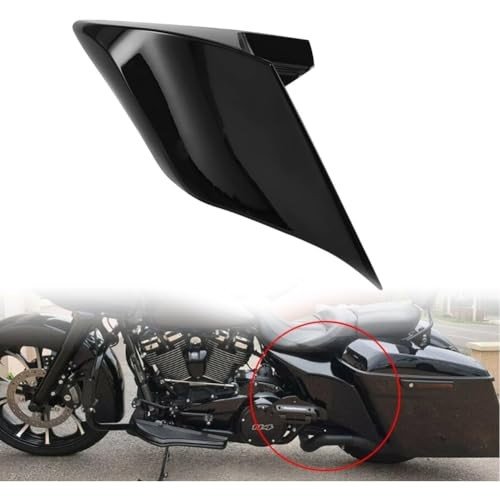 Harley Touring Side Covers for 2014 Models - Black