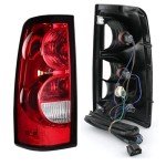 Amber Headlight and Tail Light Combo for Chevy Silverado
