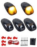 HERCOO 5PCS Amber LED Cab Marker Lights