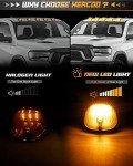 HERCOO 5PCS Amber LED Cab Marker Lights
