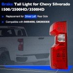 Misakomo Left Brake Tail Light for Chevy Silverado
